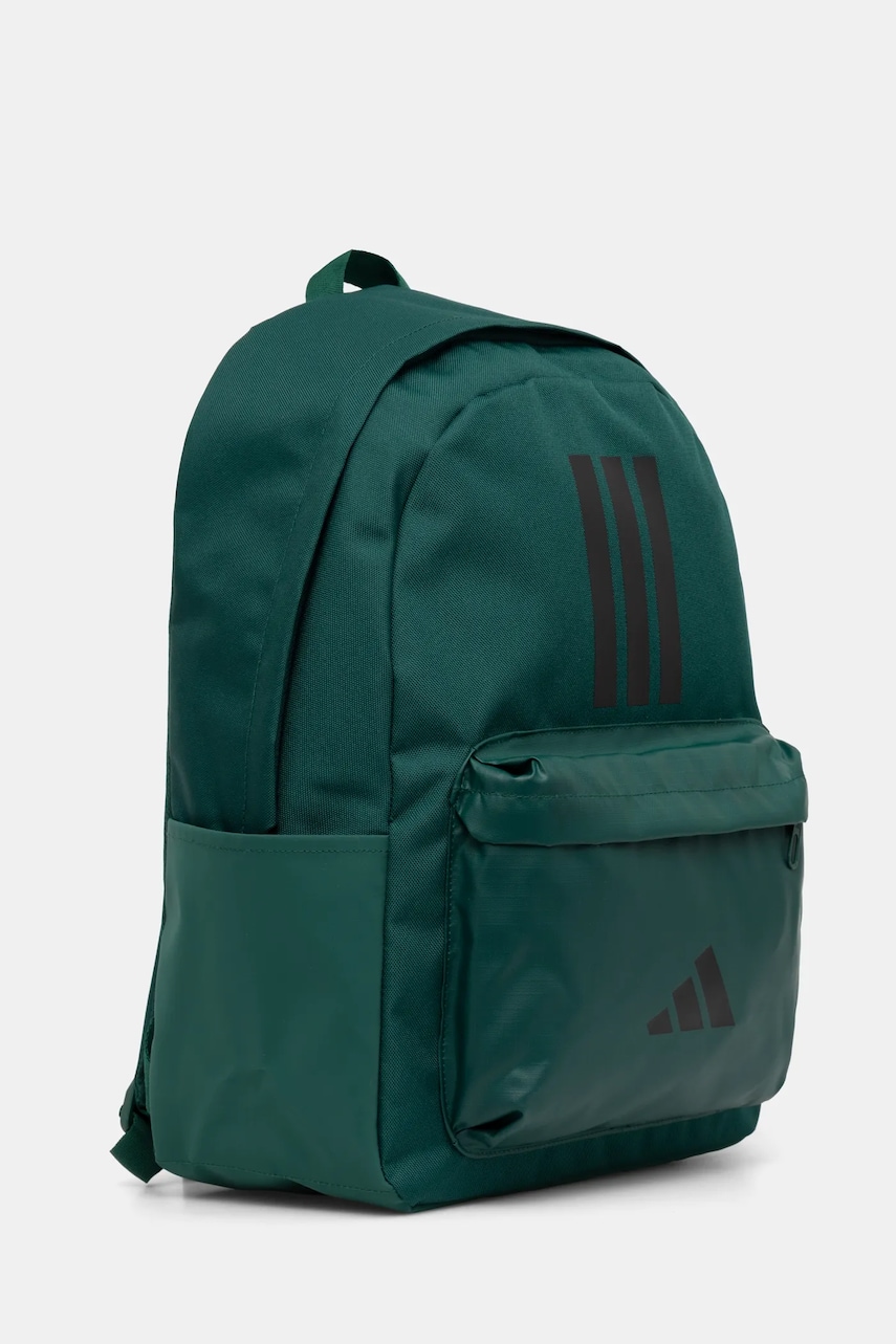 Рюкзак adidas CLSC BARS 3S цвет зелёный большой с принтом IS7044 Рюкзак adidas CLSC BARS 3S цвет зелёный большой с принтом IS7044