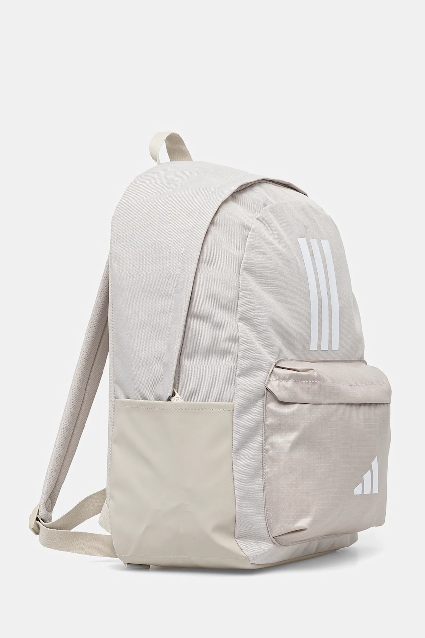 Рюкзак adidas CLSC BARS 3S цвет бежевый большой с принтом IS7047 Рюкзак adidas CLSC BARS 3S цвет бежевый большой с принтом IS7047