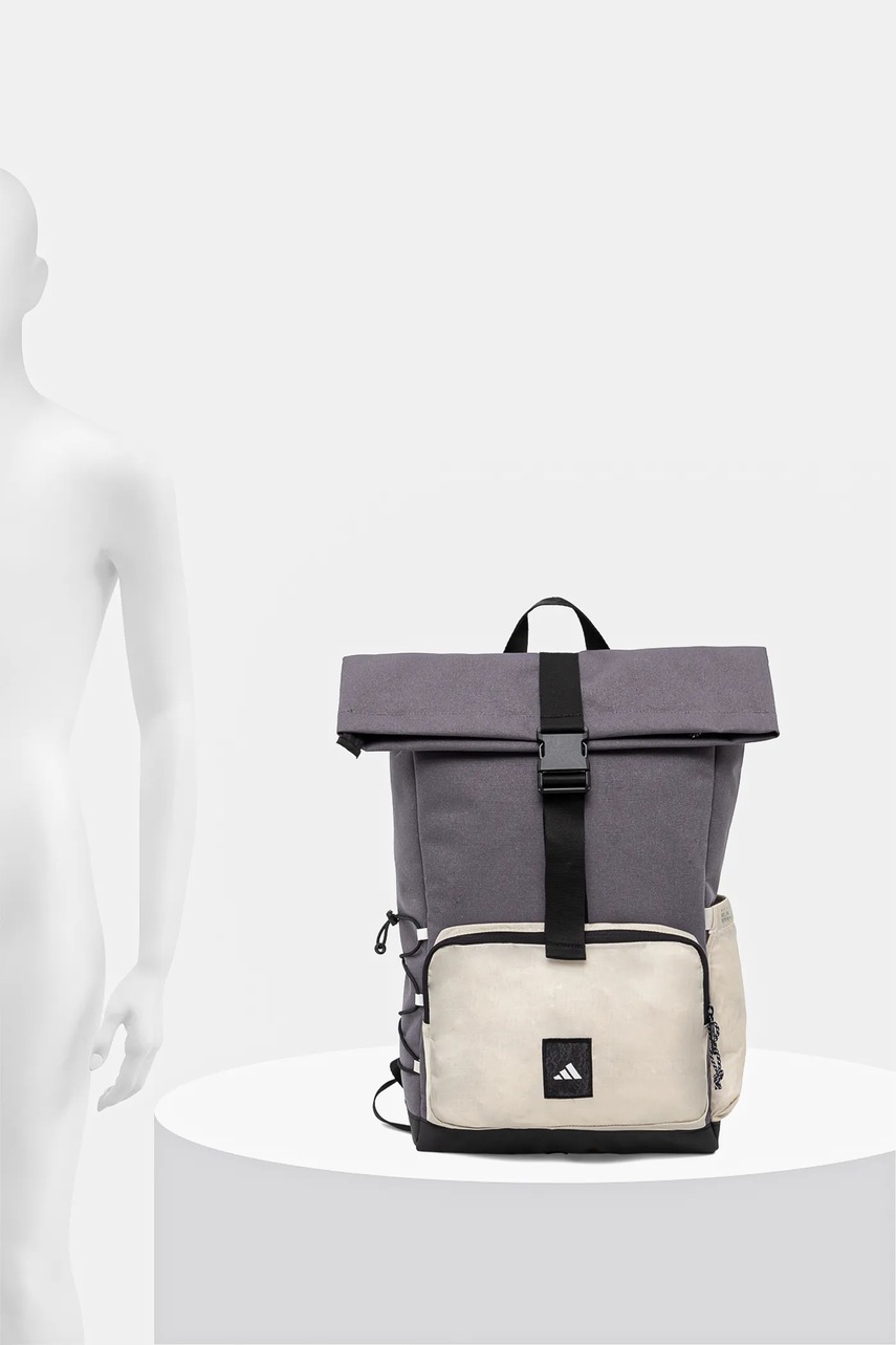 Σακίδιο πλάτης adidas CXPLR χρώμα: γκρι, JE3215 φωτογραφία