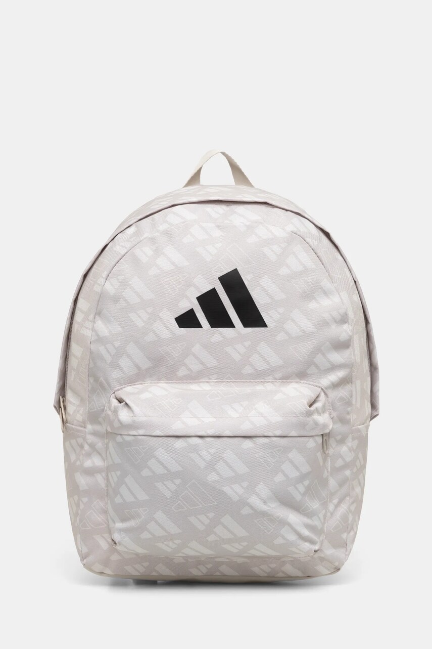 Levně Batoh adidas CL BPK MONO PR béžová barva, velký, vzorovaný, JG5873