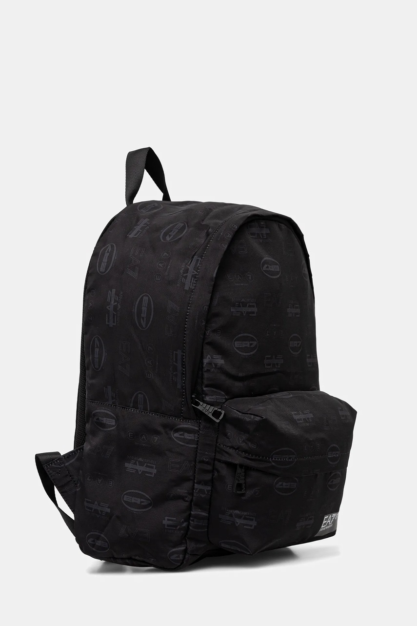 Рюкзак EA7 Emporio Armani цвет чёрный большой узор AF10465.7X000001 Рюкзак EA7 Emporio Armani цвет чёрный большой узор AF10465.7X000001