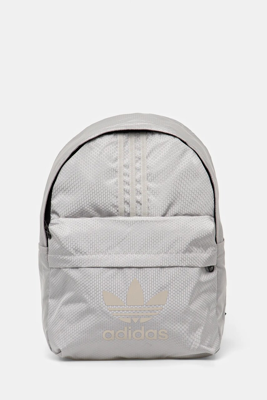 adidas Originals rucsac culoarea gri, mare, cu imprimeu, JJ1987