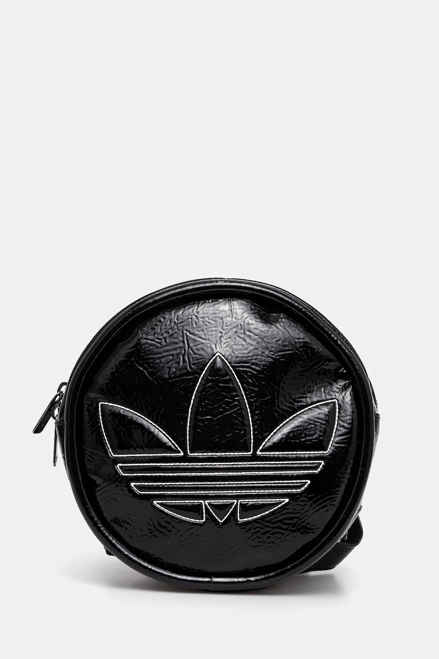 adidas Originals rucsac Adicolor culoarea negru, mic, uni, JD5561 adidas Originals rucsac Adicolor culoarea negru, mic, uni, JD5561