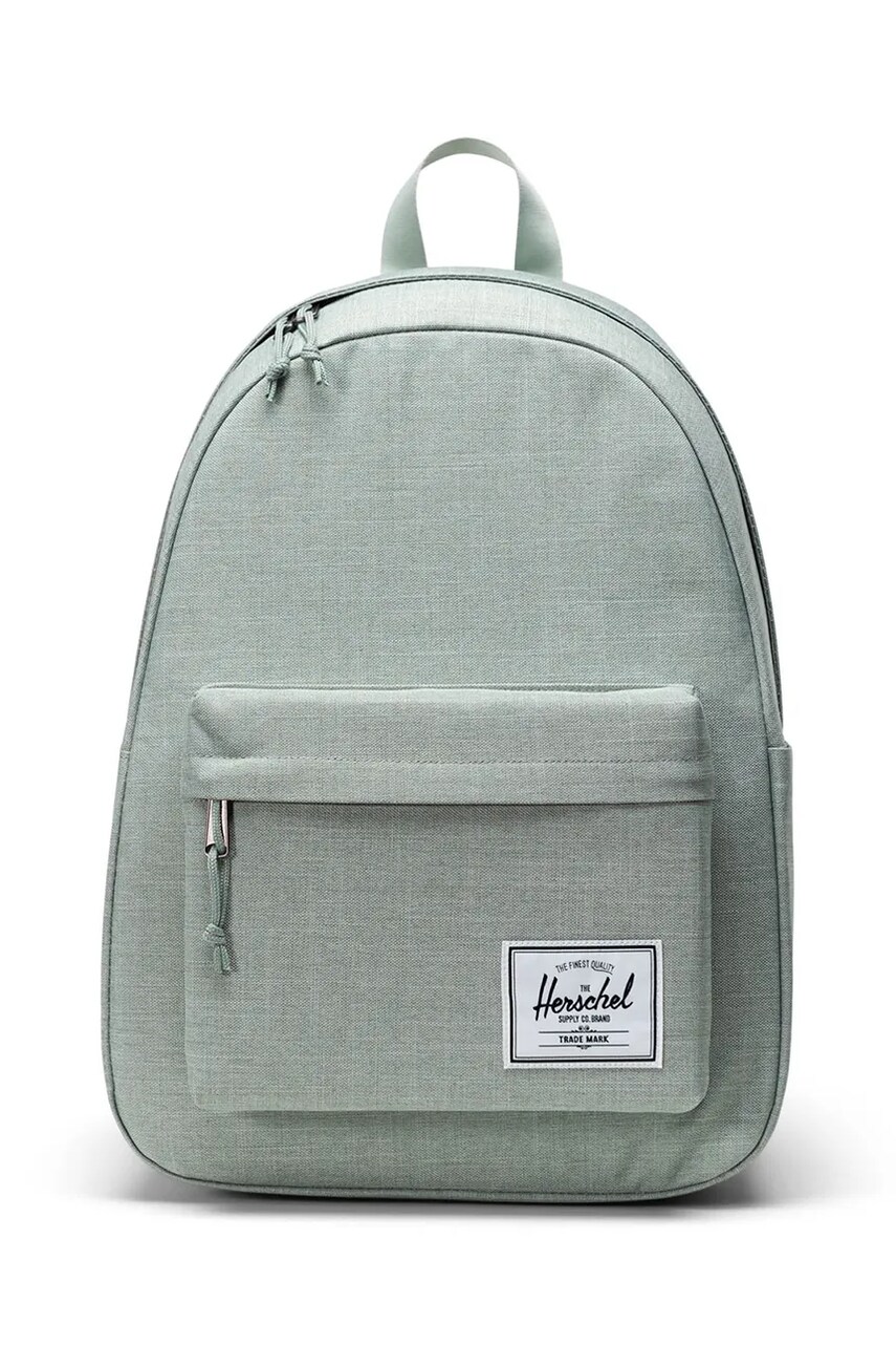 Herschel rucsac culoarea verde, mare, uni, 11544-06569-OS