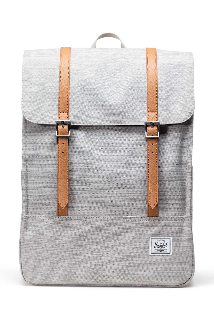 Herschel rucsac Survey™ culoarea gri, mare, uni, 11404-01866-OS