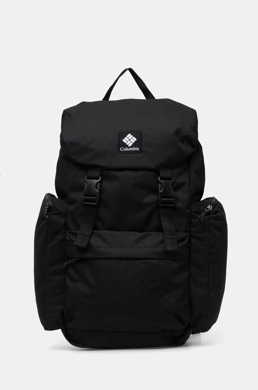 Columbia rucsac culoarea negru, mare, neted, 2094471