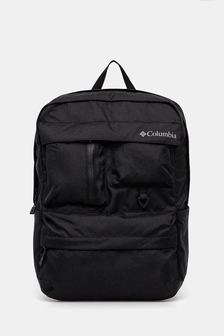 Columbia rucsac culoarea negru, mare, neted, 2101751