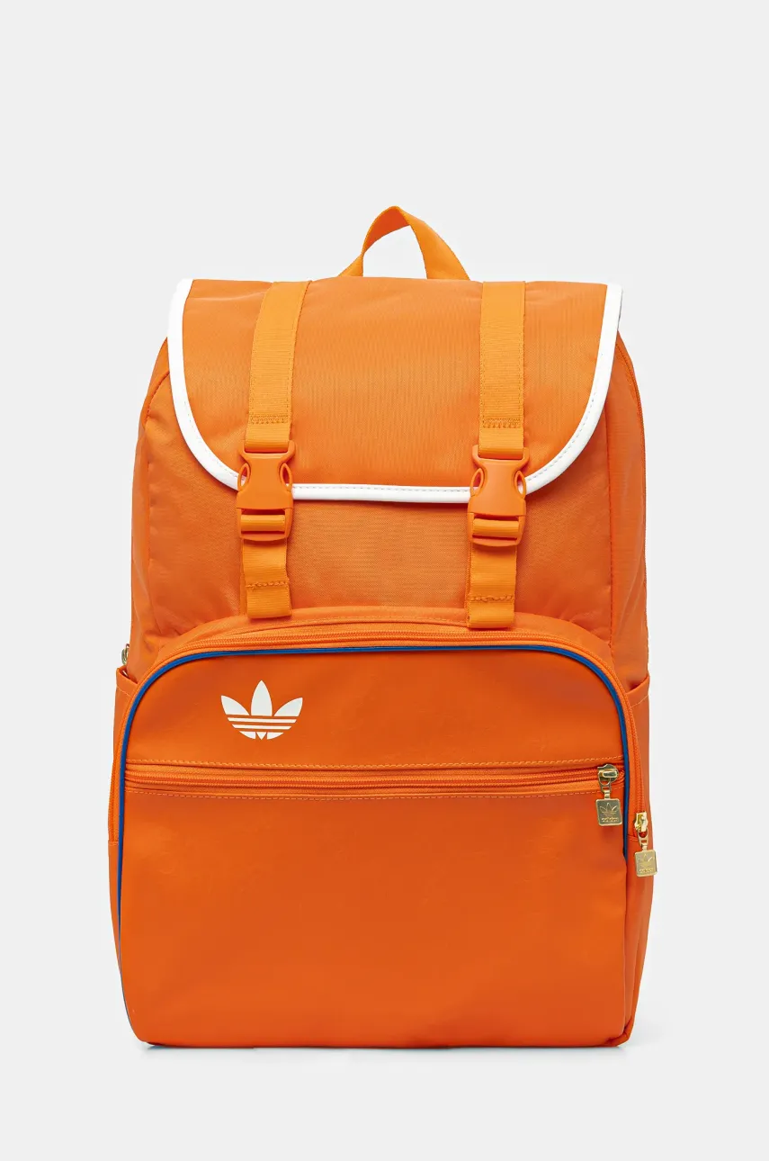 adidas Originals rucsac culoarea portocaliu, mare, cu imprimeu, JC8327