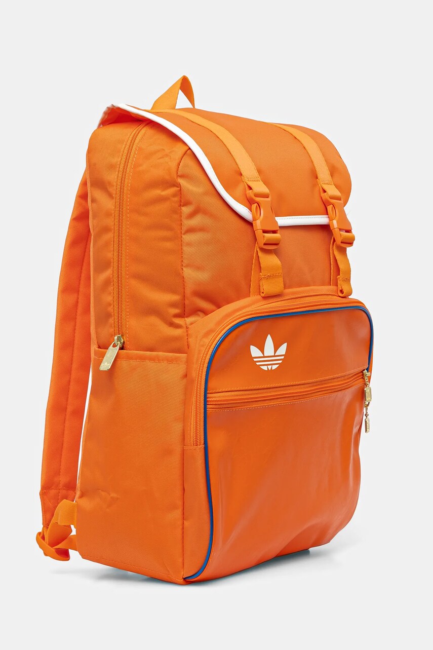 Рюкзак adidas Originals цвет оранжевый большой с принтом JC8327 Рюкзак adidas Originals цвет оранжевый большой с принтом JC8327