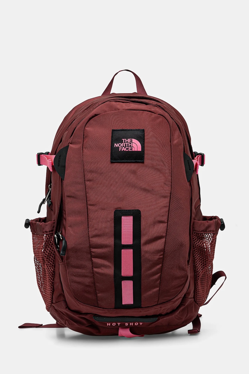 The North Face rucsac Hot Shot culoarea bordo, mare, neted, NF0A3KYJBI71