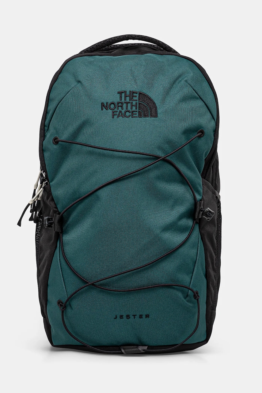 The North Face rucsac Jester culoarea verde, mic, cu imprimeu, NF0A3VXF5861