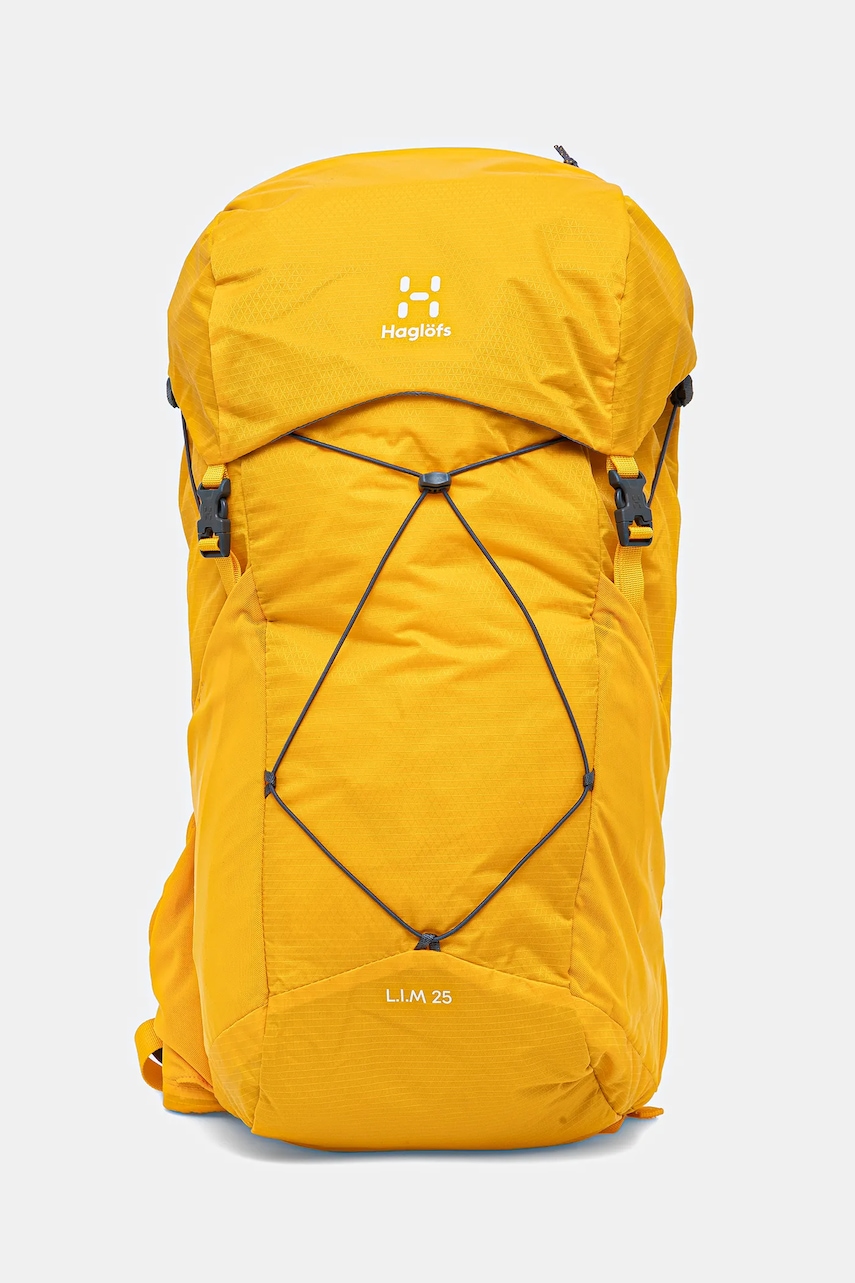 Haglöfs rucsac L.I.M 25 culoarea galben, mare, uni, 339342
