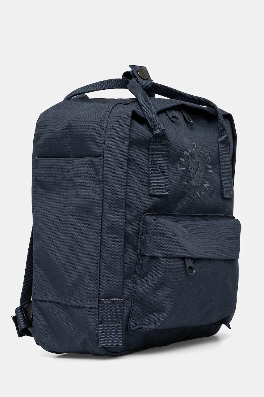Рюкзак Fjallraven Re-Kanken Mini цвет синий маленький однотонный F23549 Рюкзак Fjallraven Re-Kanken Mini цвет синий маленький однотонный F23549