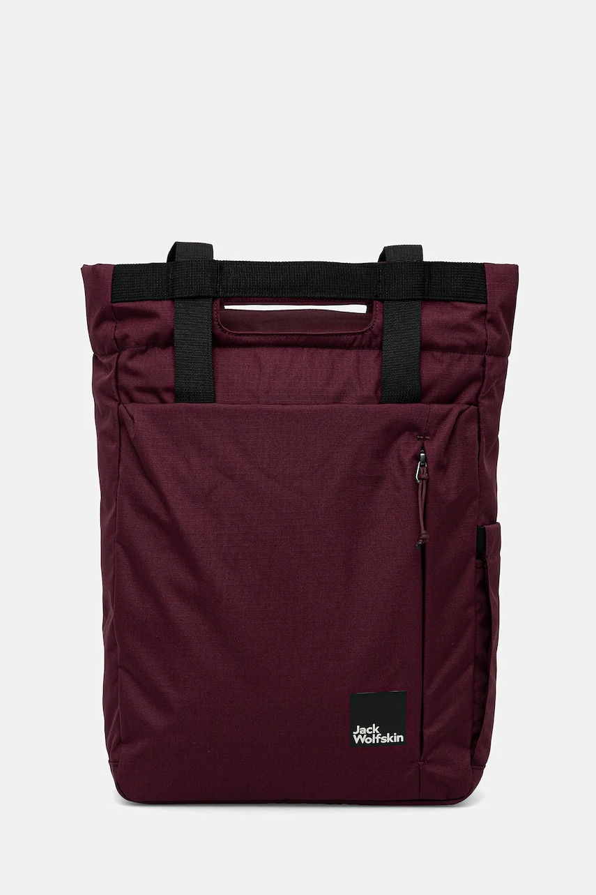 Jack Wolfskin rucsac Eve culoarea bleumarin, mare, cu imprimeu, A64014