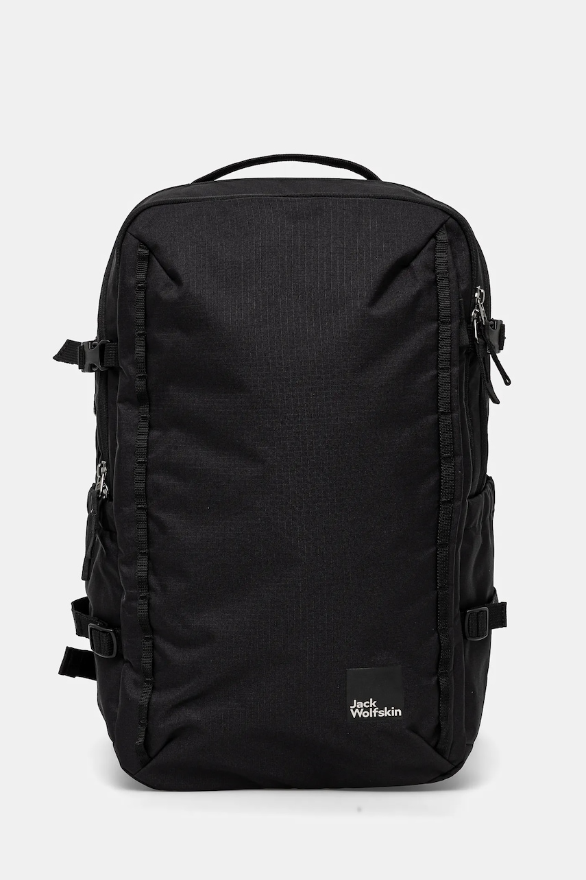 Jack Wolfskin rucsac Sierra culoarea negru, mare, neted, A64018