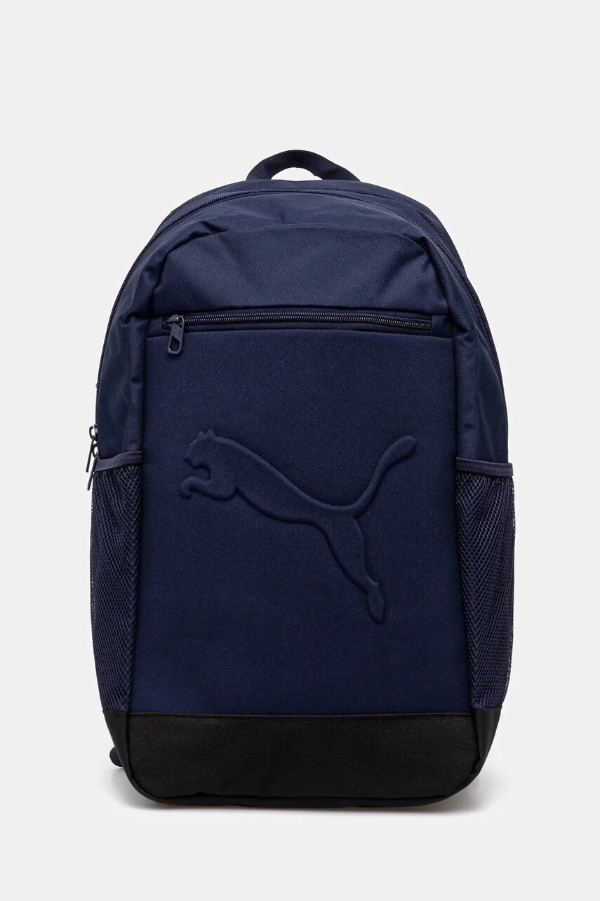 Puma rucsac culoarea albastru marin, mare, neted, 91153