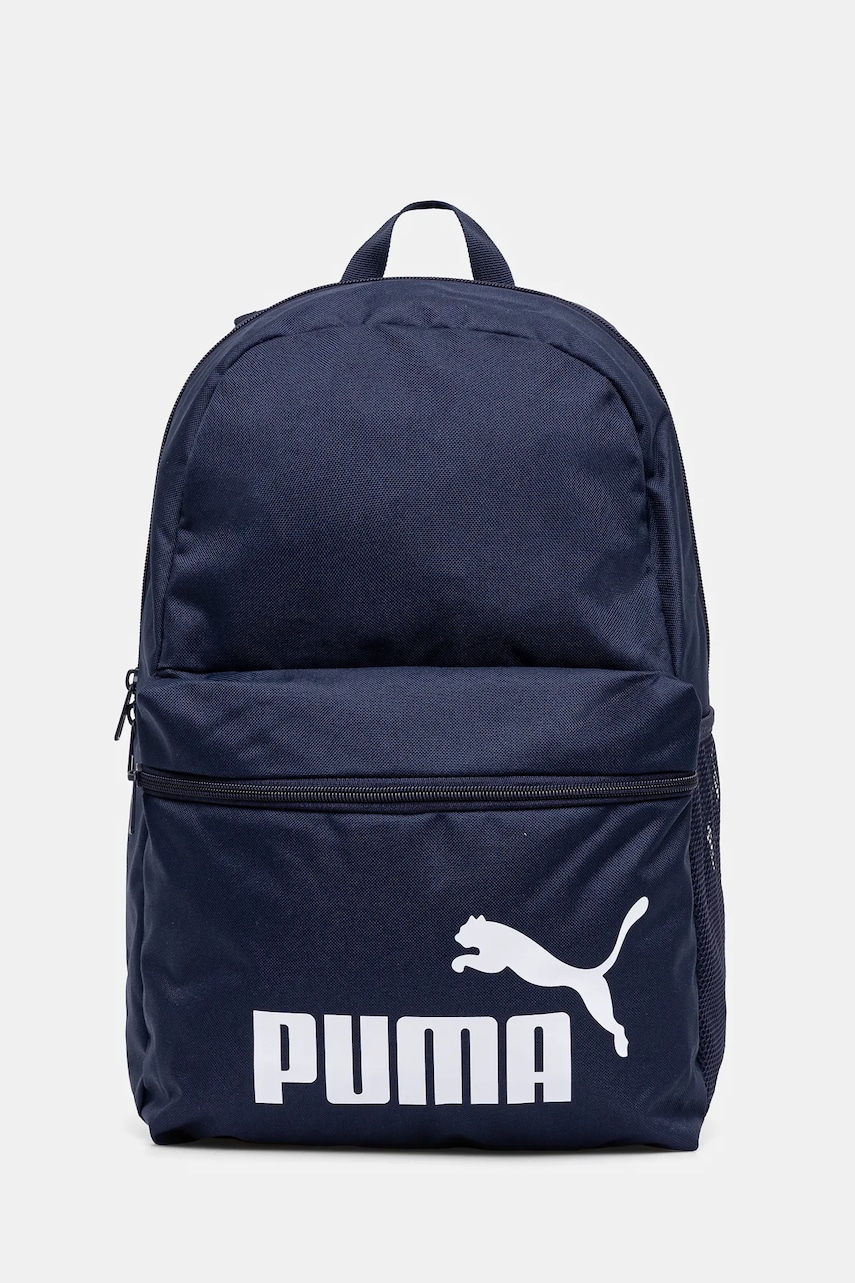 Puma rucsac culoarea bleumarin, mare, cu imprimeu, 91164