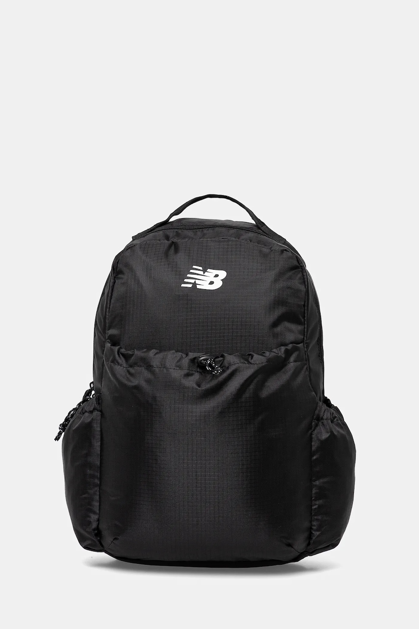 New Balance rucsac culoarea negru, mare, neted, LAB51900BK