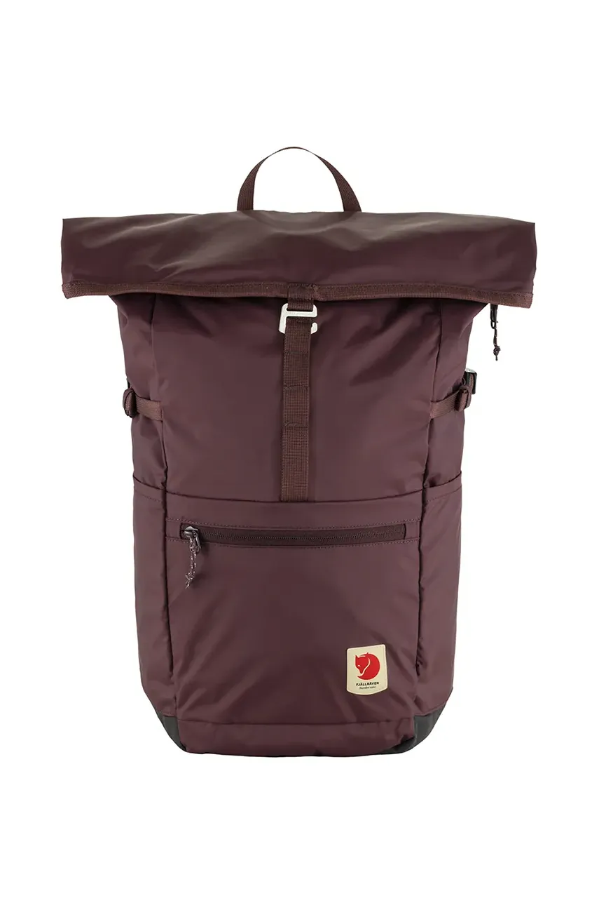 Fjallraven rucsac Coast Foldsack 24 culoarea violet, mare, uni, F23222