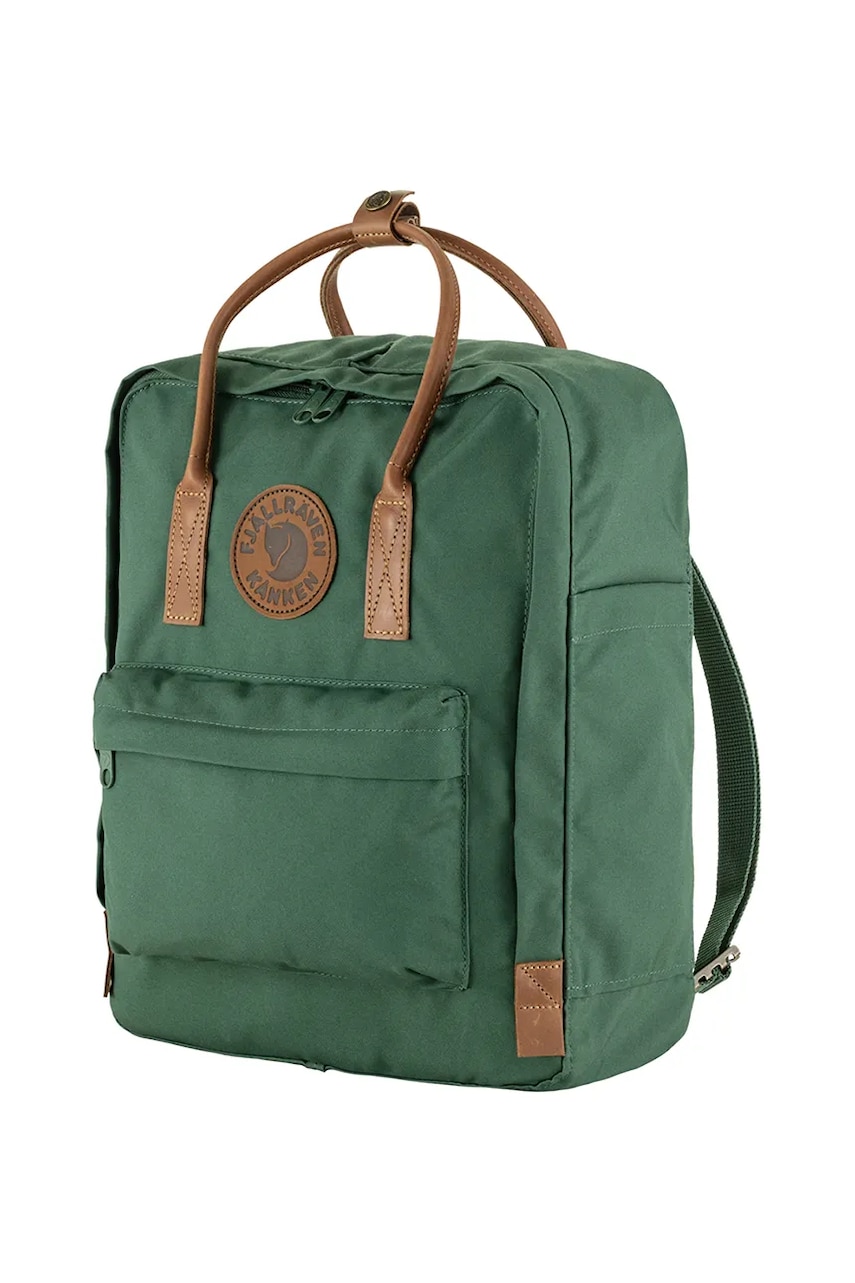 Рюкзак Fjallraven Kanken No. 2 цвет зелёный большой однотонный F23565 Рюкзак Fjallraven Kanken No. 2 цвет зелёный большой однотонный F23565