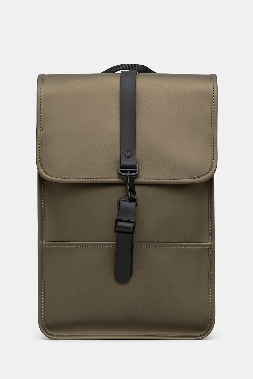 Rains rucsac Backpack Mini W3 culoarea verde, mare, uni, 13020.105 Rains rucsac Backpack Mini W3 culoarea verde, mare, uni, 13020.105
