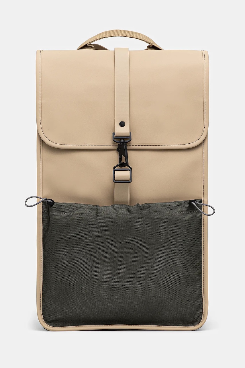 Rains rucsac Mix Backpack W3 culoarea bej, mare, uni, 13590.24 Rains rucsac Mix Backpack W3 culoarea bej, mare, uni, 13590.24