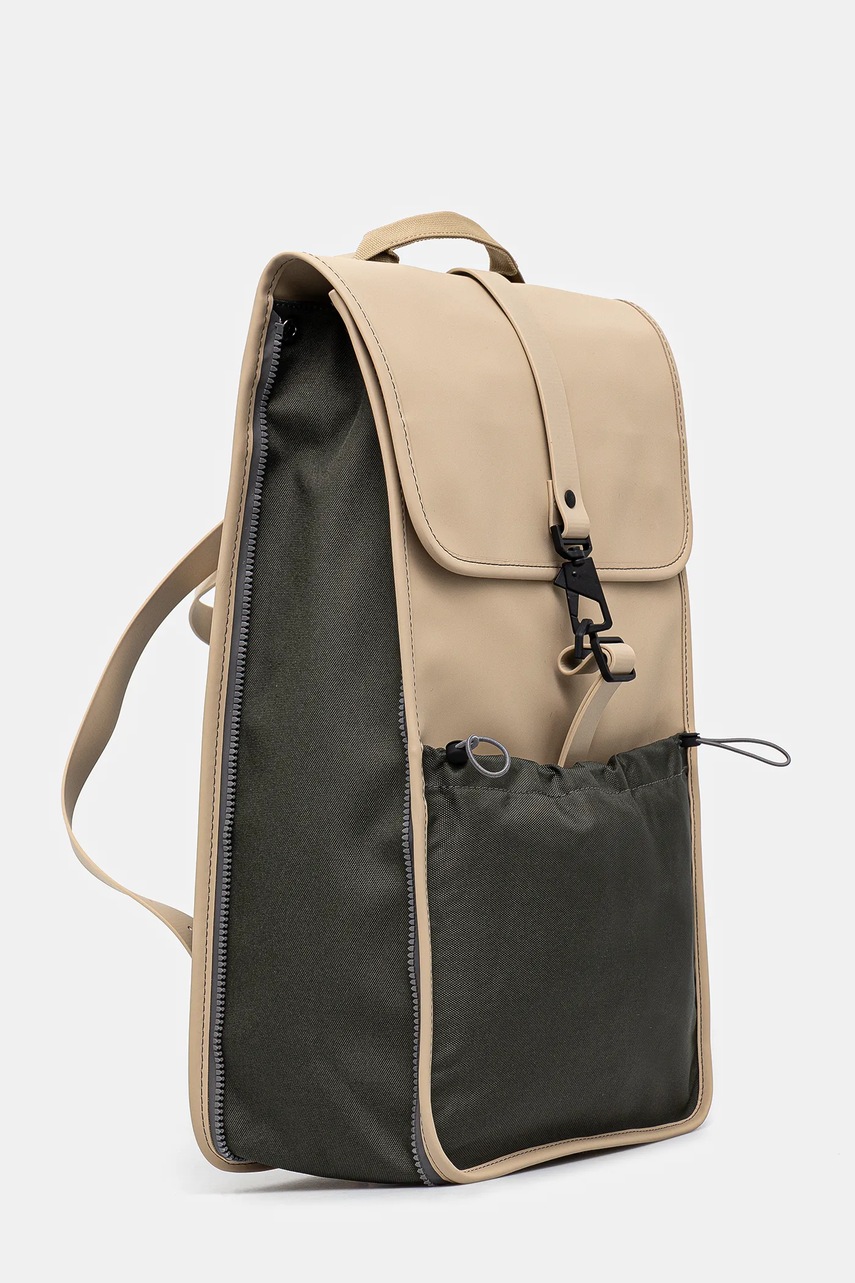 Рюкзак Rains Mix Backpack W3 цвет бежевый большой однотонная 13590.24