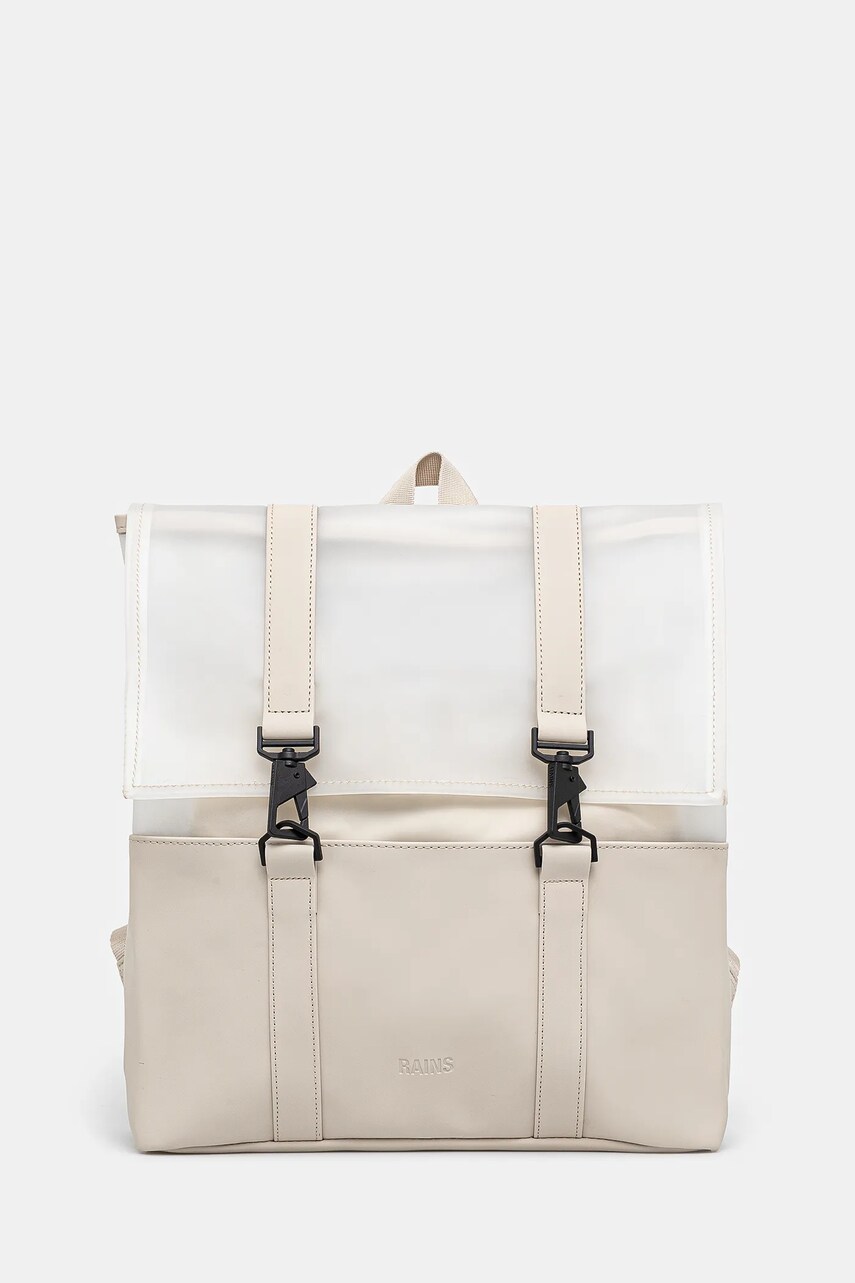 Rains rucsac Split MSN Bag Mini W3 culoarea bej, mare, uni, 14290.107