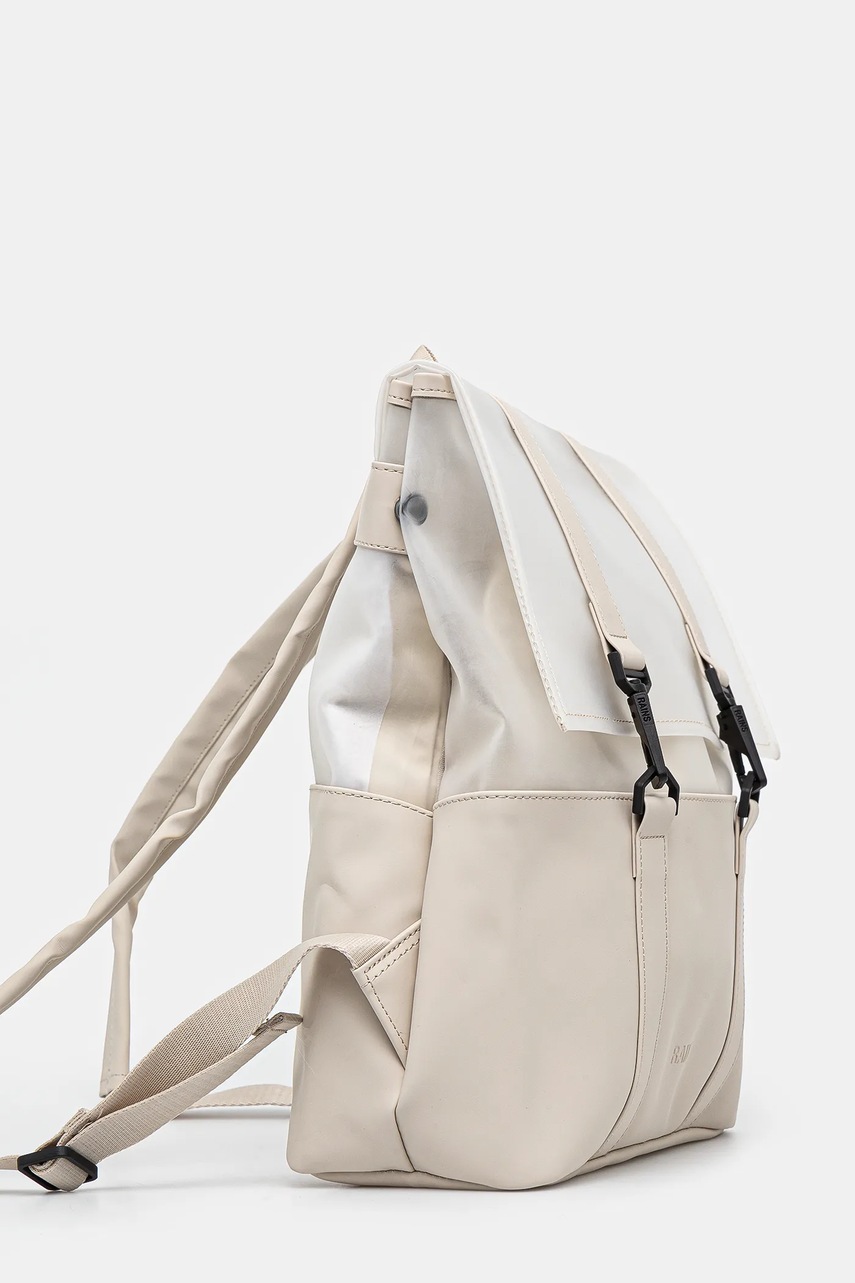 Рюкзак Rains Split MSN Bag Mini W3 цвет бежевый большой однотонная 14290.107