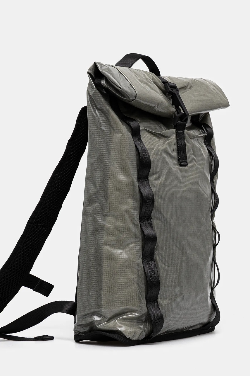 Σακίδιο πλάτης Rains Sibu Rolltop Rucksack W3 χρώμα: πράσινο, 14770.108 φωτογραφία