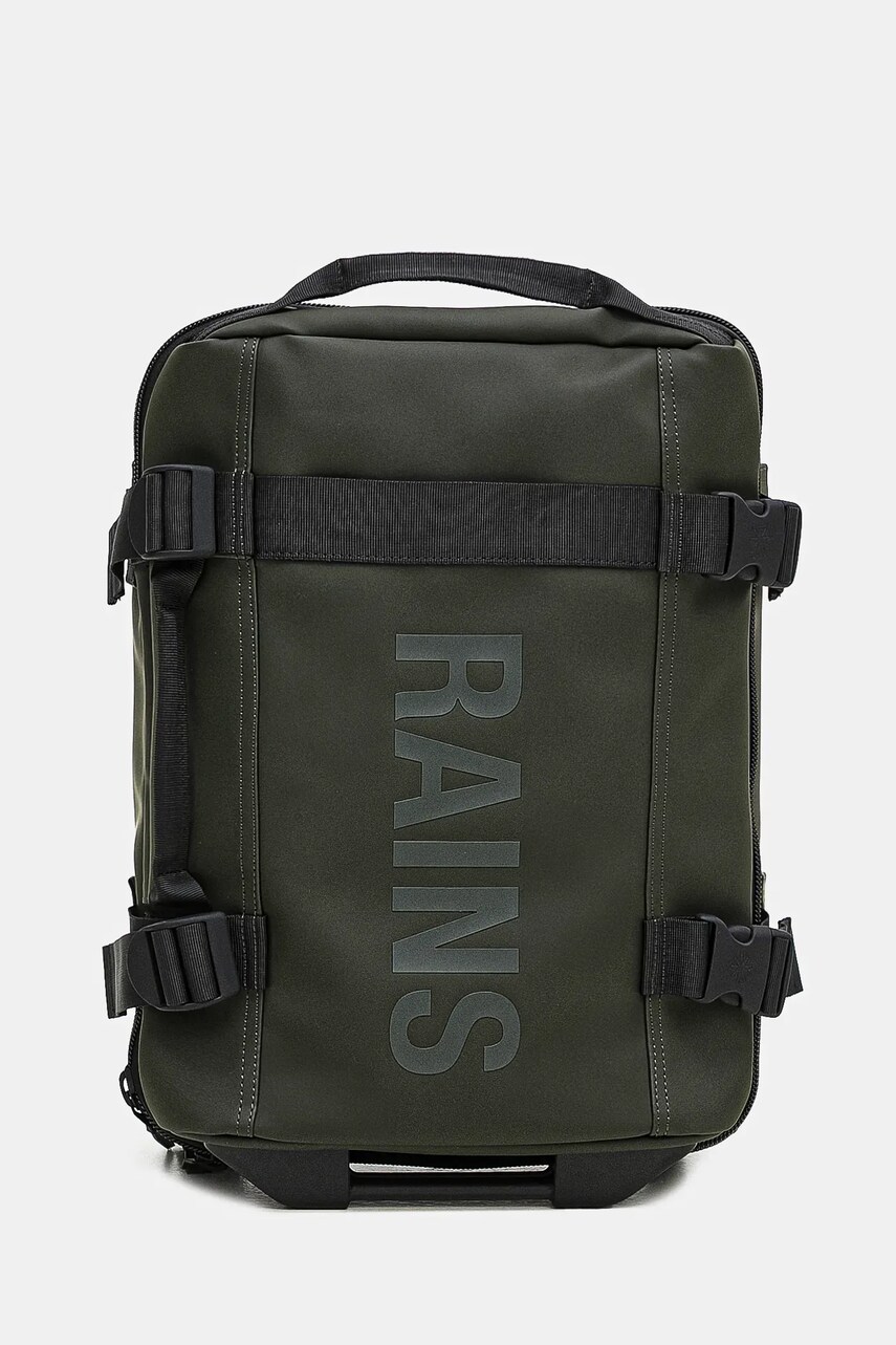 Rains valiza Texel Cabin Bag Mini W3 culoarea verde, 14790.03