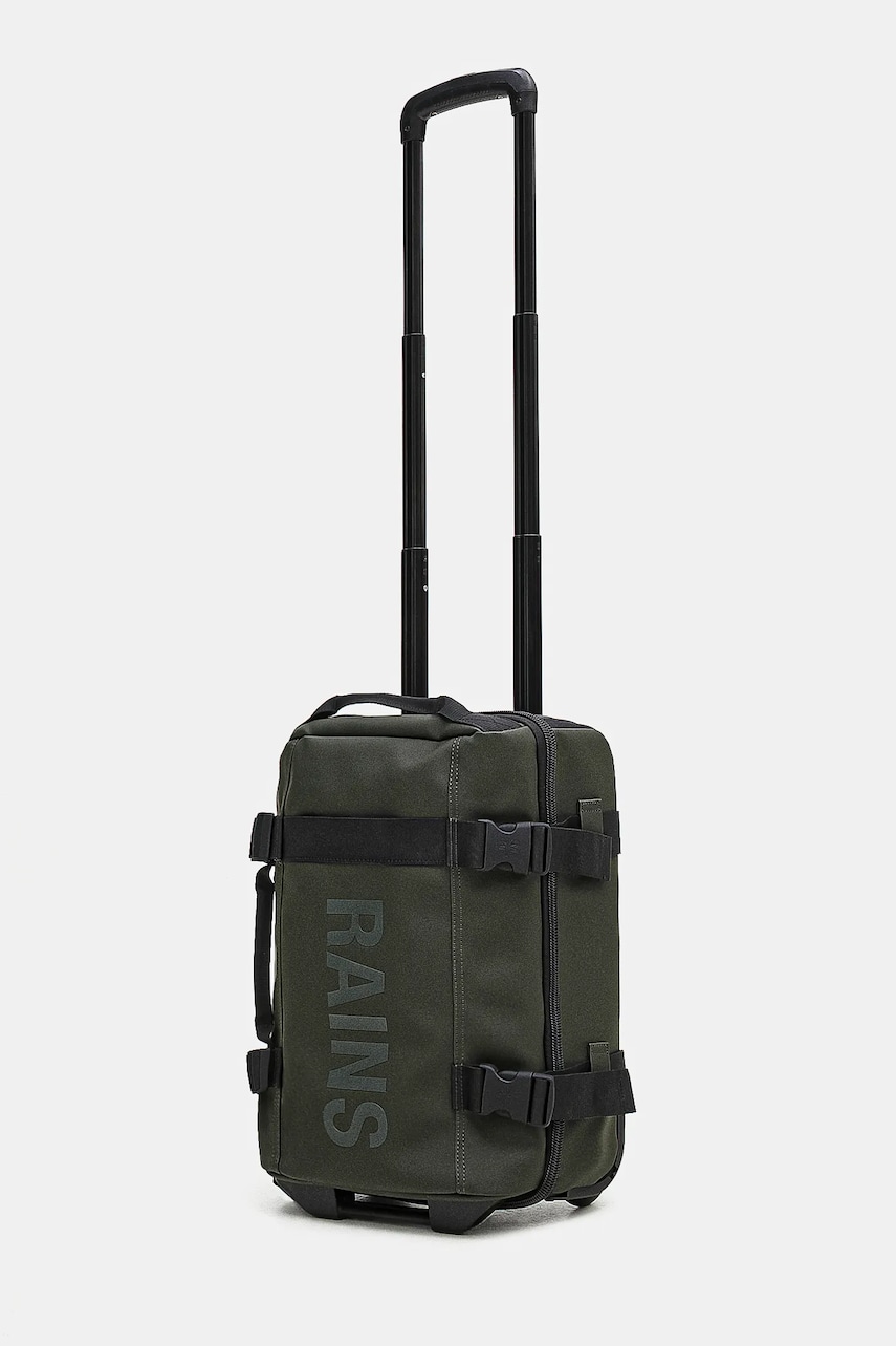 Чемодан Rains Texel Cabin Bag Mini W3 цвет зелёный 14790.03 Чемодан Rains Texel Cabin Bag Mini W3 цвет зелёный 14790.03