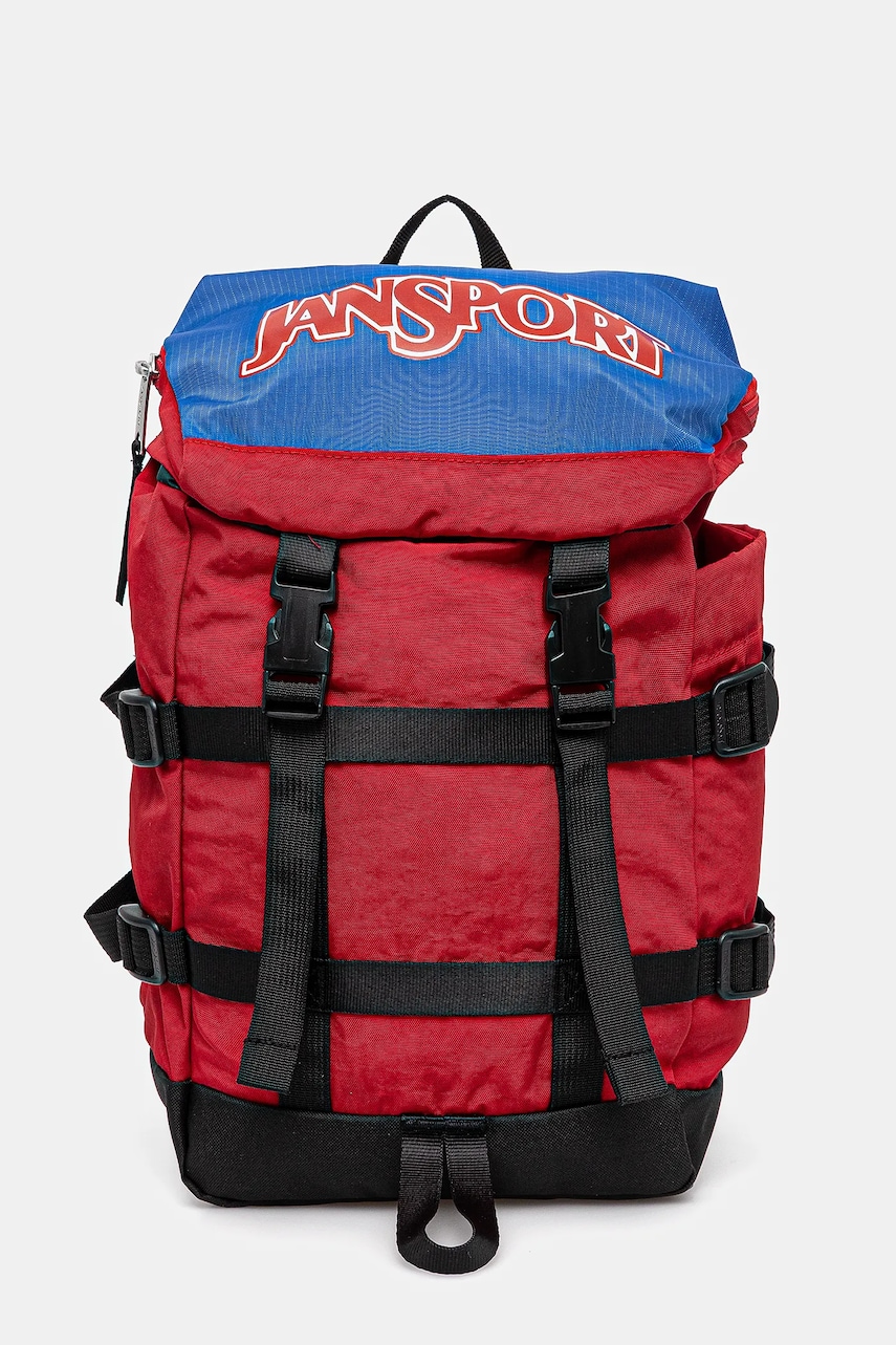 Jansport rucsac Mini Skip Pack culoarea rosu, mic, cu imprimeu, EK0A5BJYN581