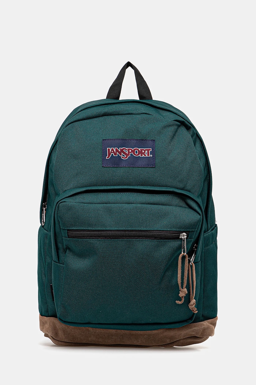 Jansport rucsac Right Pack culoarea verde, mare, uni, EK0A5BAP5J41