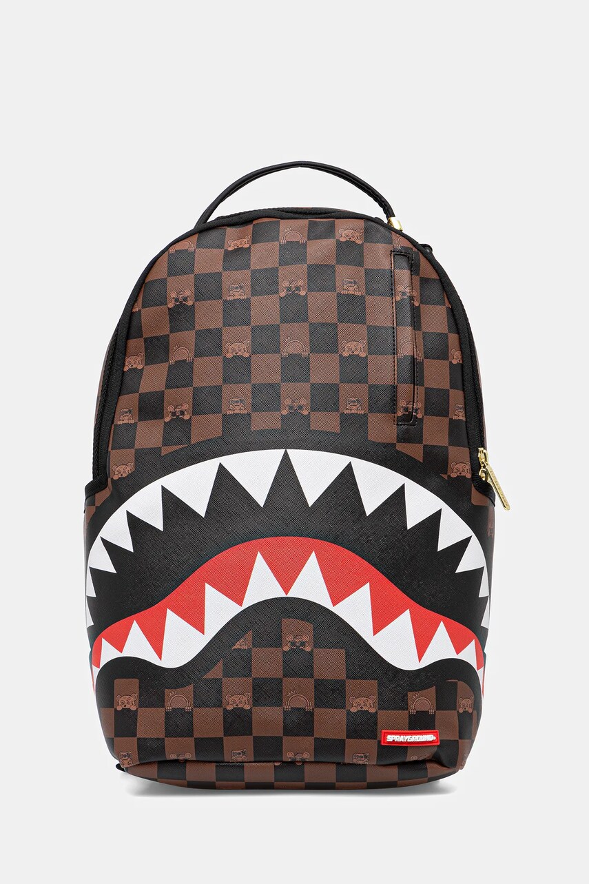 Sprayground rucsac culoarea maro, mare, cu imprimeu, 910B7331NSZ
