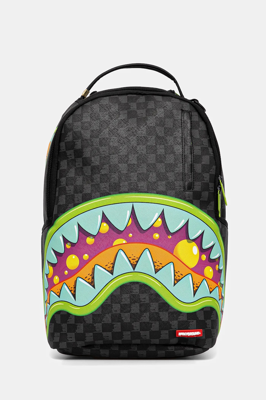 Sprayground rucsac culoarea negru, mare, modelator, 910B7404NSZ