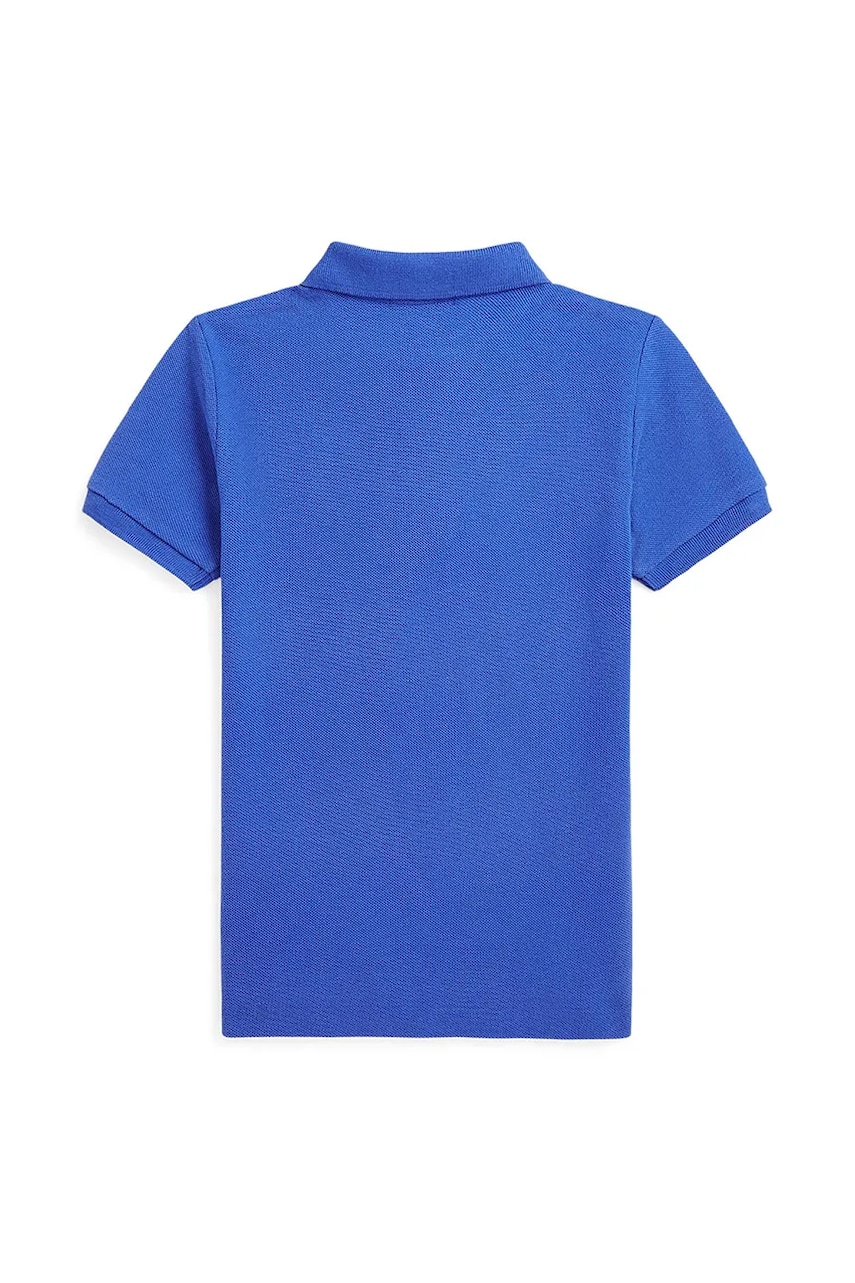 Детское хлопковое поло Polo Ralph Lauren однотонное 322952585002 Детское хлопковое поло Polo Ralph Lauren однотонное 322952585002