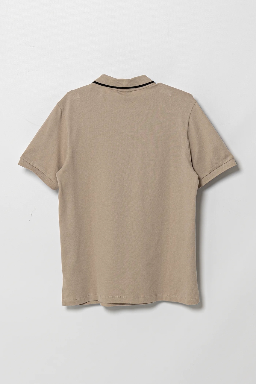 Детское поло EA7 Emporio Armani цвет бежевый с принтом 7B000023 AF12901 Детское поло EA7 Emporio Armani цвет бежевый с принтом 7B000023 AF12901
