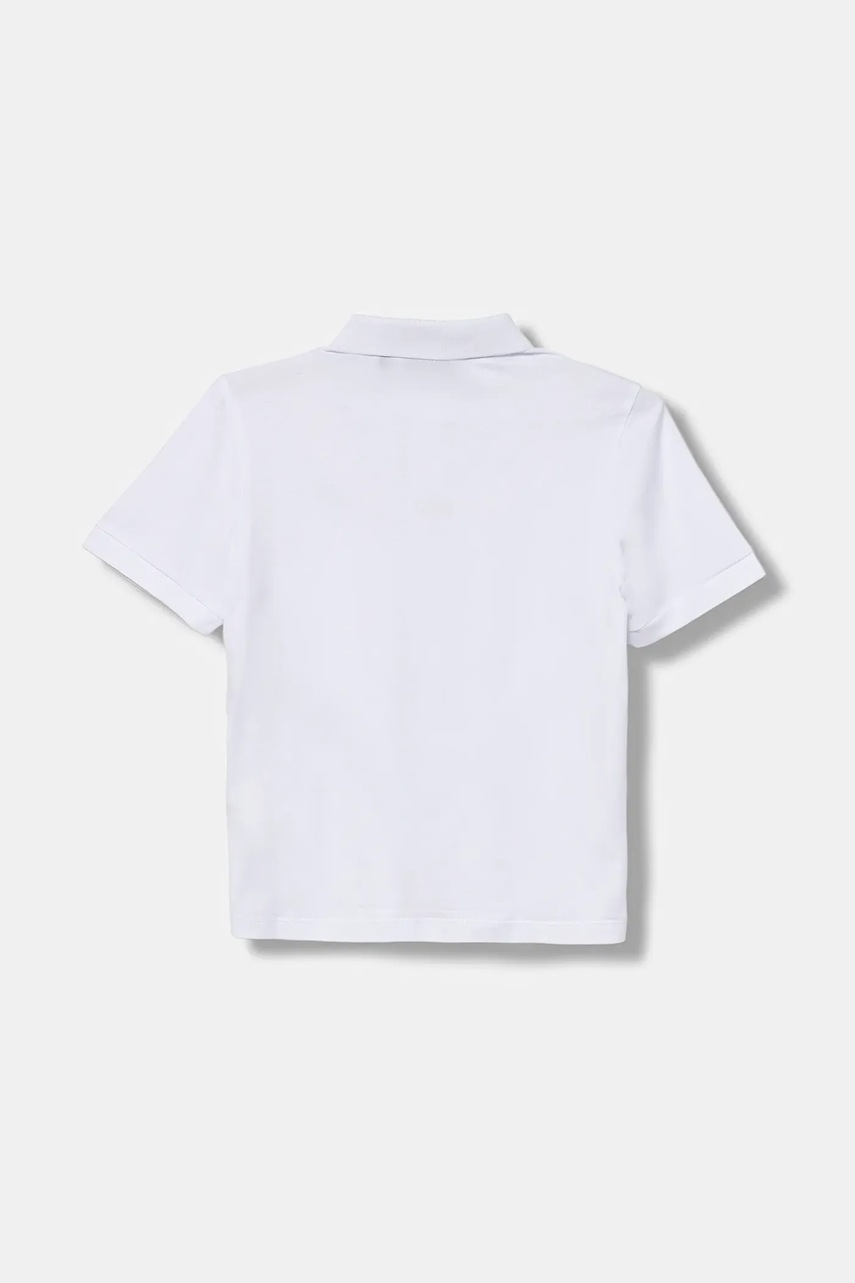 Детское хлопковое поло EA7 Emporio Armani цвет чёрный с принтом 7B000022 AF10378 Детское хлопковое поло EA7 Emporio Armani цвет чёрный с принтом 7B000022 AF10378