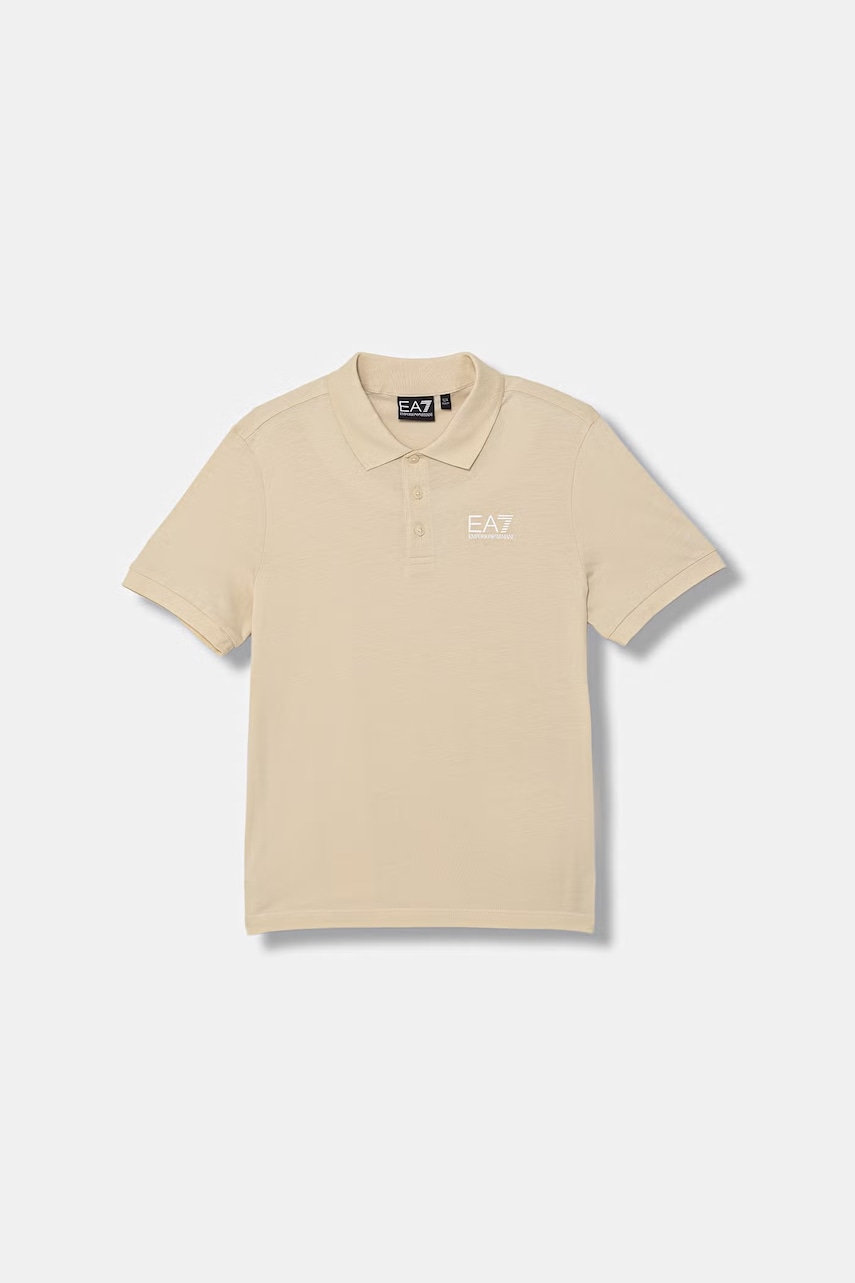 Levně EA7 Emporio Armani polo dětské bavlněné