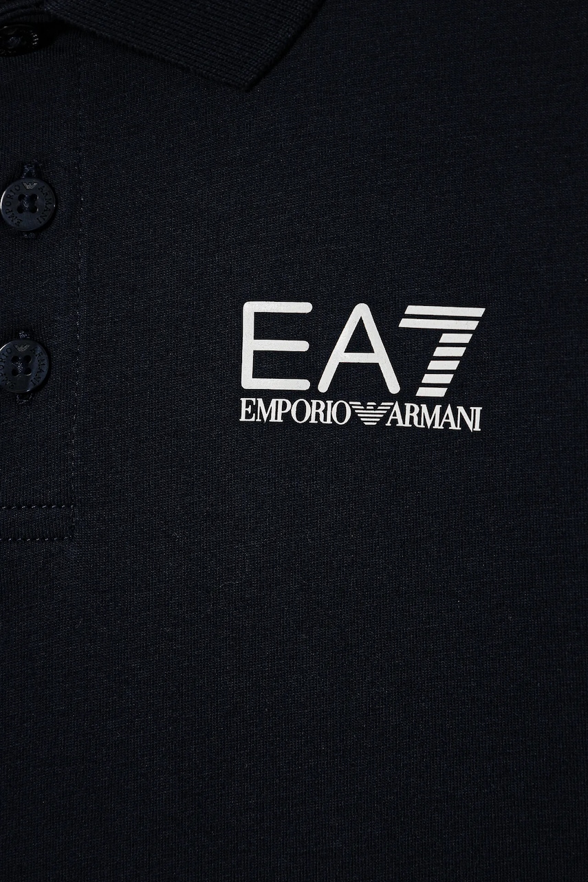 EA7 Emporio Armani polo tričko detské bavlnené