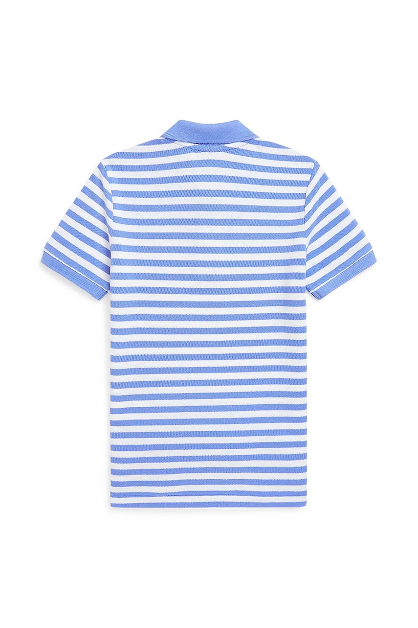 Детское хлопковое поло Polo Ralph Lauren узорное 322964150001 Детское хлопковое поло Polo Ralph Lauren узорное 322964150001