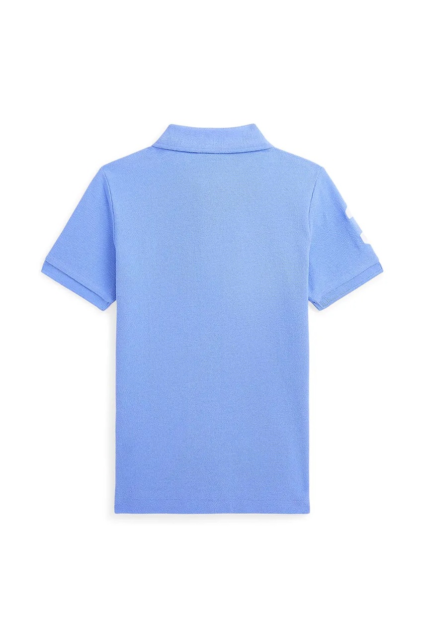 Дитяче бавовняне поло Polo Ralph Lauren однотонний 322703635108
