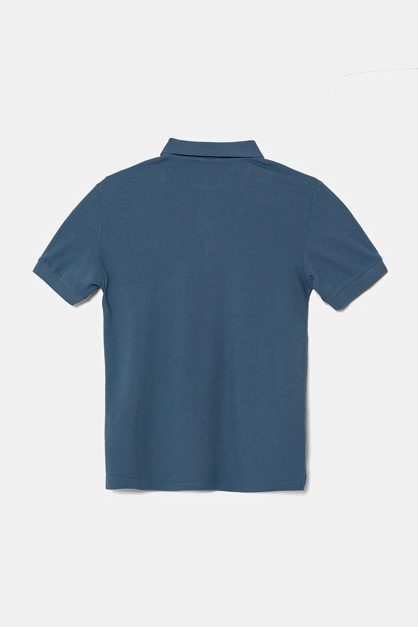 Детское хлопковое поло United Colors of Benetton однотонное 3089C300Q Детское хлопковое поло United Colors of Benetton однотонное 3089C300Q