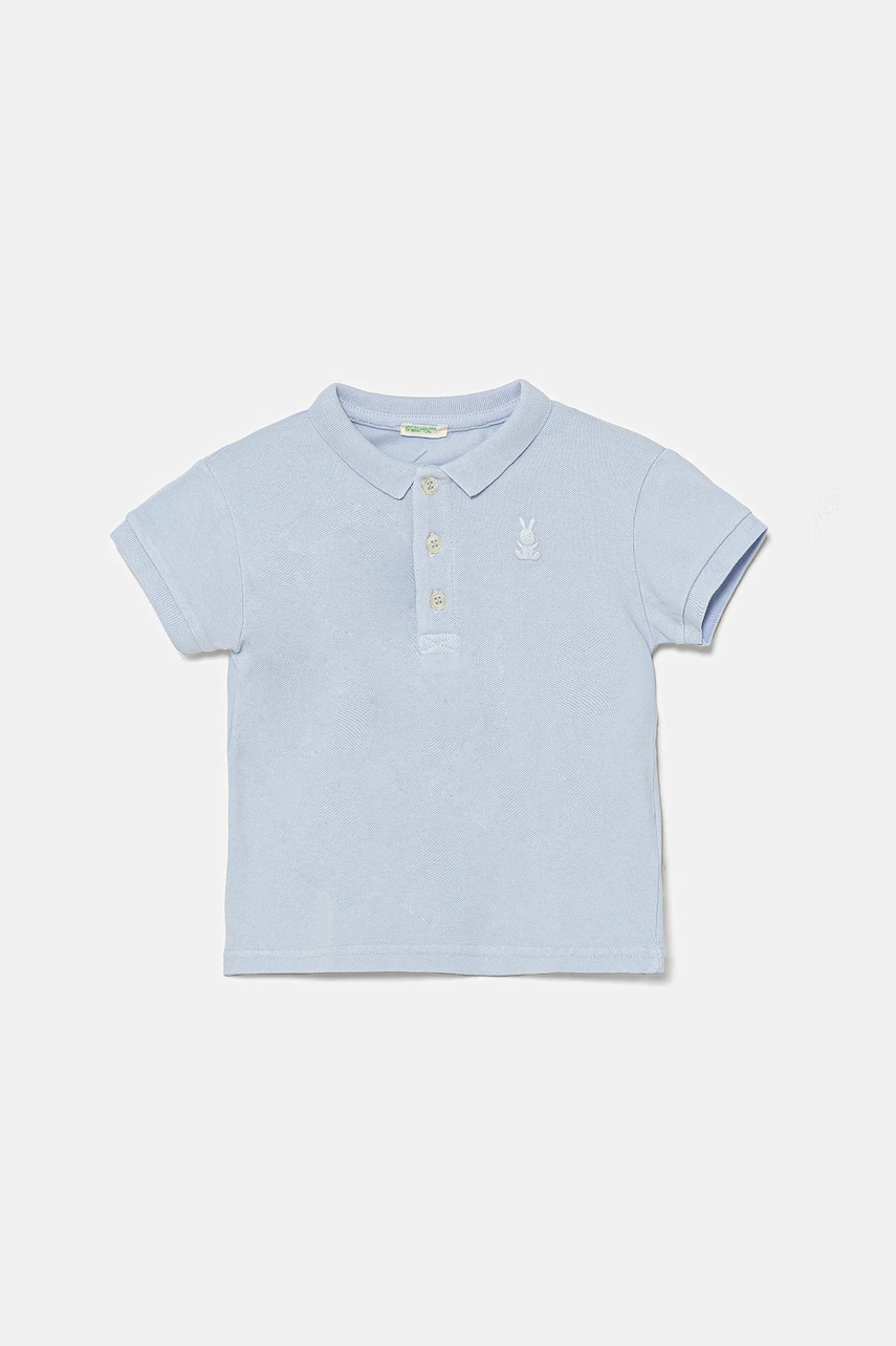 United Colors of Benetton tricou polo pentru copii uni, 3WG9A3007
