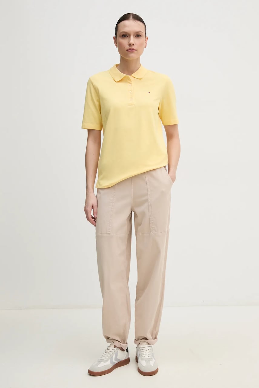 Поло Tommy Hilfiger женское цвет синий WW0WW43224 Поло Tommy Hilfiger женское цвет синий WW0WW43224