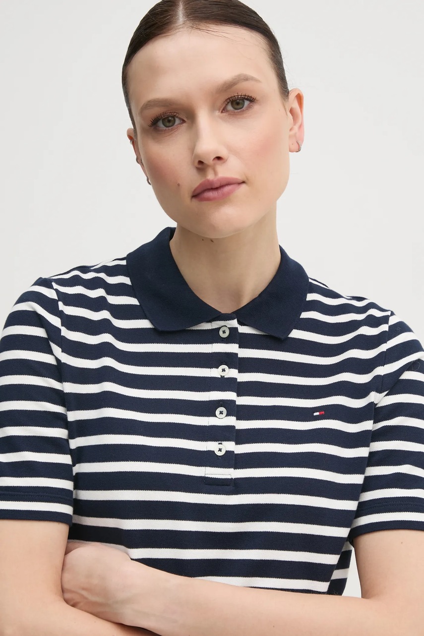 Tommy Hilfiger polo tričko dámske s bavlnou