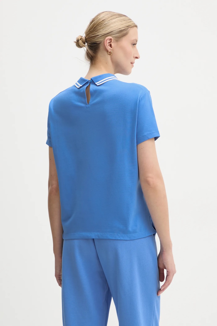 Μπλουζάκι Tommy Hilfiger χρώμα: μπλε, WW0WW43929 φωτογραφία