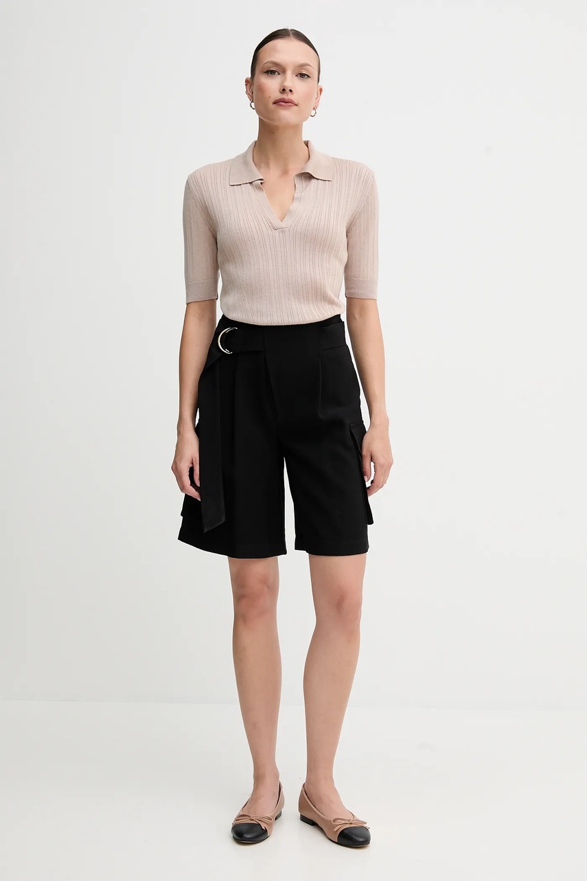 Поло United Colors of Benetton цвет бежевый 123VD3018