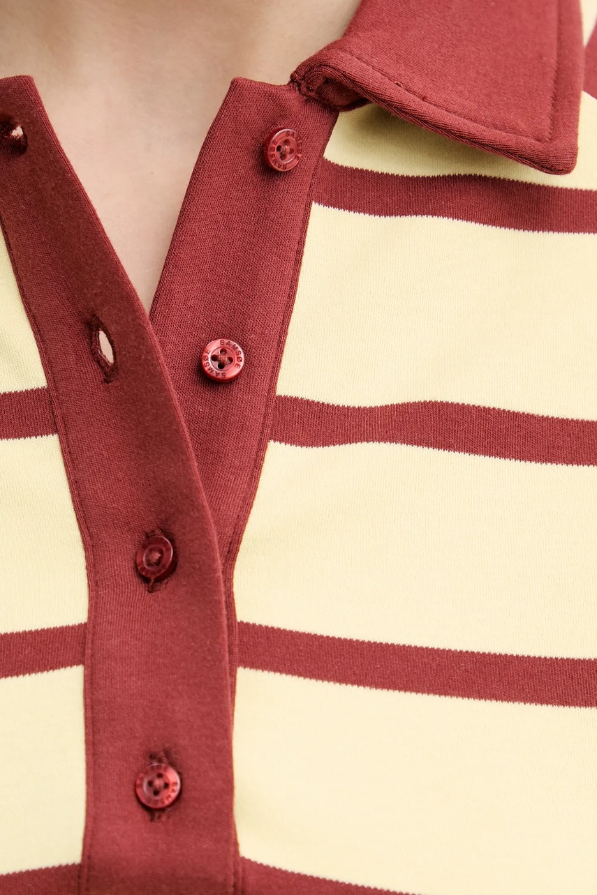 Βαμβακερό μπλουζάκι πόλο Samsoe Samsoe SAAMY φωτογραφία